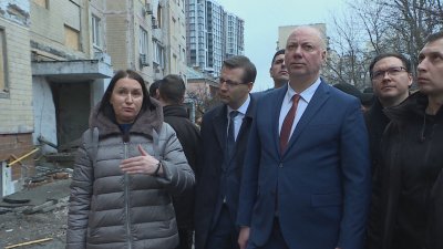 Българската делегация в Киев се срещна с пострадали от войната в Украйна