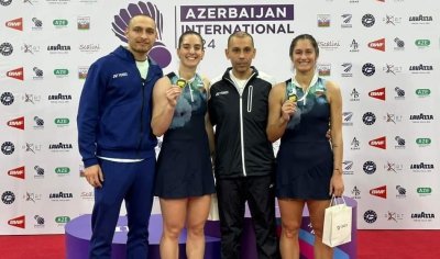 Сестри Стоеви триумфираха на турнира по бадминтон в Баку