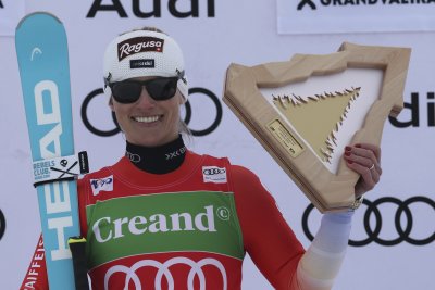 Олимпийската шампионка от Пекин 2022 Лара Гут Бехрами Швейцария успя да