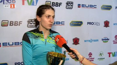 Светлана Каменова която по рано тази вечер спечели финала на Купа
