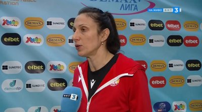 Юлия Иванова: Играта на сервис ни помогна да победим Левски
