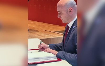 Правосъдният министър Атанас Славов подписа от името на България Конвенцията