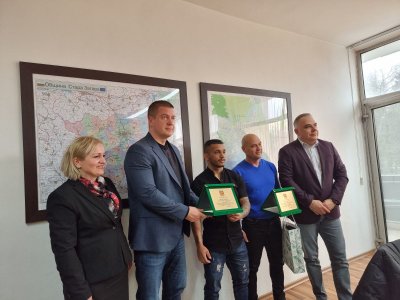 Кметът на община Стара Загора Живко Тодоров поздрави европейския шампион