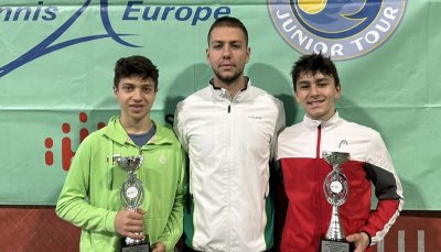 Георги Георгиев и Владимир Цонков останаха втори на двойки на турнира Тенис Европа в Турция