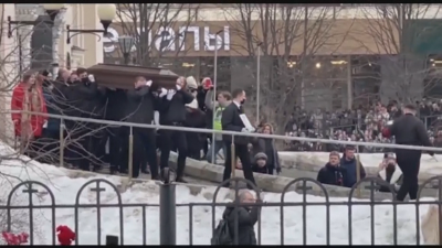 Погребаха Навални в Москва