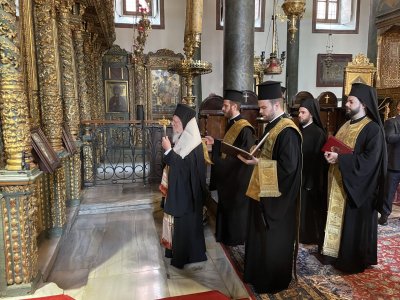 Вселенският патриарх Вартоломей отслужи заупокойна молитва в памет на патриарх Неофит