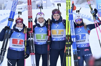 Женската щафета на Норвегия триумфира на старта от Световната купа по биатлон в САЩ, България завърши на 14-о място