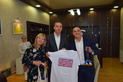 Цанко Цанков се срещна с кмета на Бургас Димитър Николов