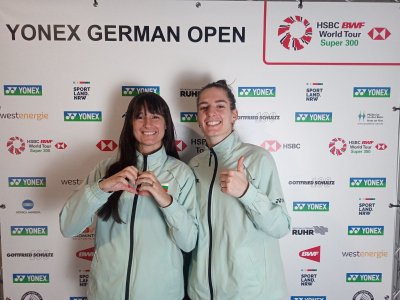 Трикратните ни европейски шампионки по бадминтон на двойки при жените