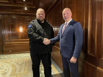 Росен Желязков се срещна с украинския си колега във Виена