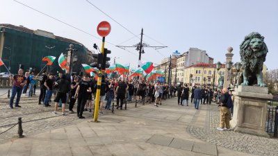 Протест под наслов "Вън мигрантите от България" се проведе в София (СНИМКИ)