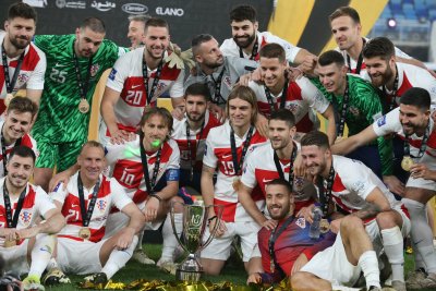 Полуфиналистът от последното световно първенство по футбол Хърватия показа класа