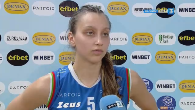 Волейболистката на Левски Дария Иванова отличи отборния дух който помага