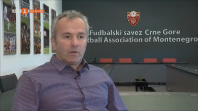 Президентът на Футболния съюз на Черна гора Деян Савичевич се