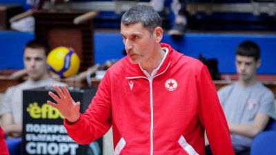 Старши треньорът на волейболния ЦСКА Александър Попов говори след успеха