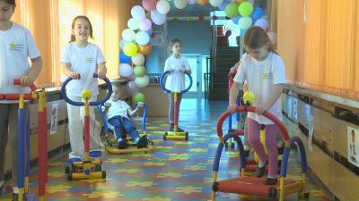 Фитнес мания в детска градина във Варна