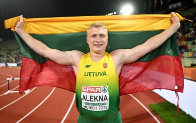 Миколас Алекна постави нов световен рекорд в хвърлянето на диск на състезание в САЩ