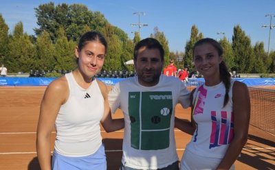 Елизара Янева и Росица Денчева са финалистки на двойки при девойките на тенис турнир в Пловдив