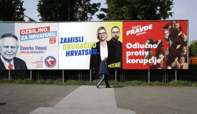 Ключови парламентарни избори в Хърватия един срещу друг се