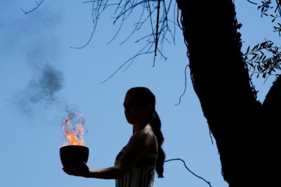 В Гърция направиха генерална репетиция по запалването на факела с олимпийския огън