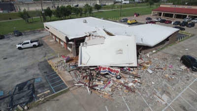 Торнадо в американския щат Тексас Нанесени са сериозни материални щети