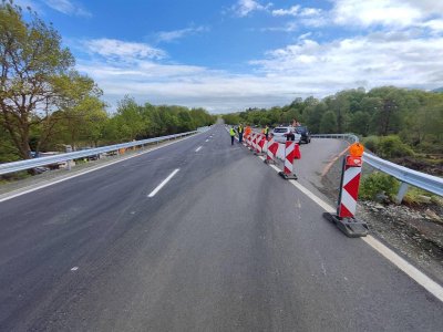 Приключиха ремонтните дейности по новия мост на пътя Царево Ахтопол