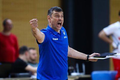 Старши треньорът Николай Желязков остана доволен от волейболистите на Левски