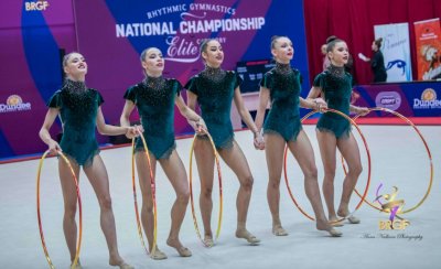 Ансамбълът на България е шести на финала с пет обръча на Световната купа по художествена гимнастика в Баку