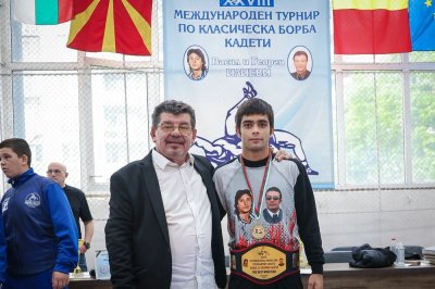 Альоша Илиев стана носител на пояса "Васил и Георги Илиеви" в 28-о издание на едноименния турнир по класическа борба