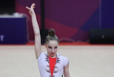 България зае второто място в отборната надпревара при девойките на Европейската купа по художествена гимнастика в Баку