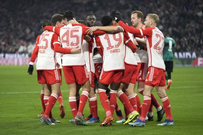 Байерн Мюнхен победи Волфсбург с 2 0 в мач от 33 ия