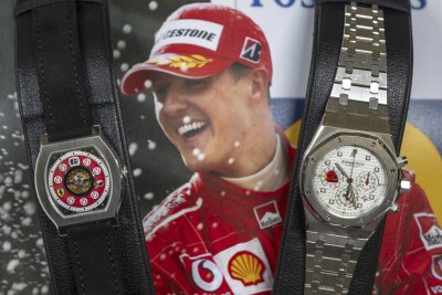 Колекция часовници на легендарния пилот от Формула 1 Михаел Шумахер