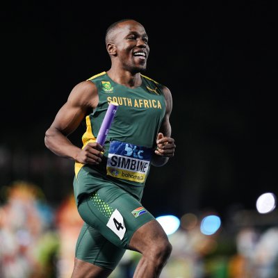 Южноафриканeцът Акани Симбине записа най-добро време за сезона на 100 м на Игрите на Атланта Сити