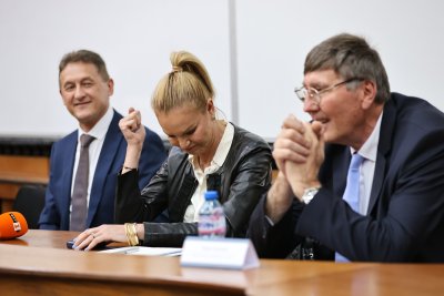 Председателят на Българския олимпийски комитет Стефка Костадинова заяви че целта