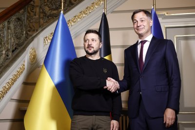 Президентът на Украйна Володимир Зеленски подписа споразумение в сферата на
