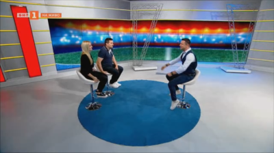 Илиан Илиев, Йежи Дудек и Йоана Илиева в "Арена спорт" (ВИДЕО)