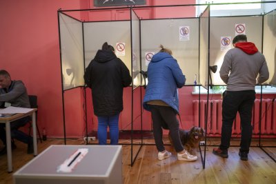 На втория тур на президентските избори в Литва сегашният държавен
