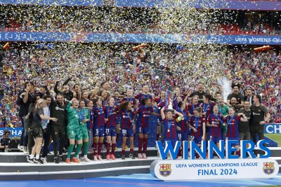 Барселона победи Олимпик Лион и спечели Шампионската лига при жените