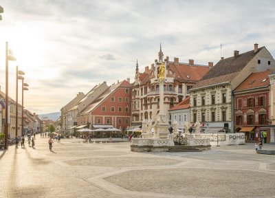 Кафене в центъра на словенския град Марибор се присъедини към