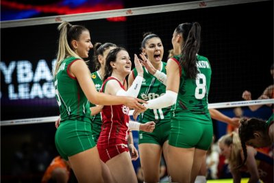 Женският национален отбор на България по волейбол загуби от олимпийския шампион САЩ в Лигата на нациите