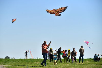 Фестивал на хвърчилата в село Свещари (СНИМКИ)
