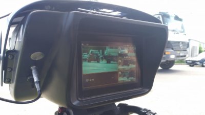 Драстично нарушение на пътя засече полицията в Сливен С камера
