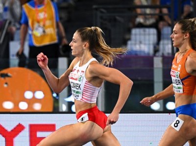 Полякинята Наталия Качмарек е европейска шампионка на 400 метра бягане