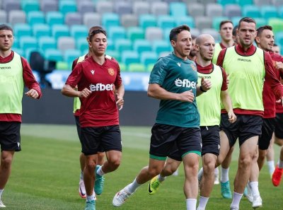 Българският национален отбор по футбол за мъже ще премери сили