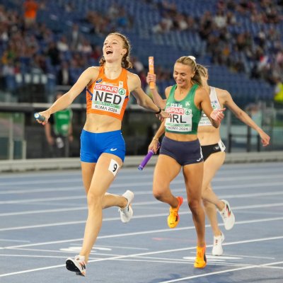 Дамската щафета на Нидерландия спечели златния медал на 4х400 м в Рим
