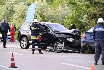 Липсата на видимост и високата скорост са причина за катастрофата с кола на НСО край Аксаково