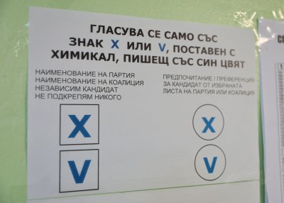 В 4 та секция в Бургас изборният ден започна с половин