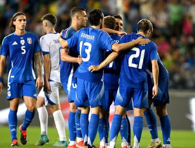 Националният отбор на Италия загря за европейското първенство по футбол