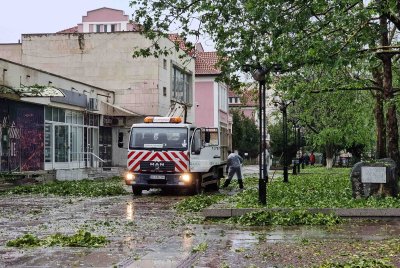 Междуведомствена комисия започна описването на щетите нанесени от бурите през
