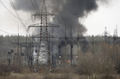 Русия отново нанесе удари по електропреносната мрежа на Украйна На